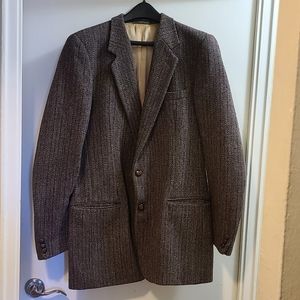 Vintage Moores Harris Tweed blazer, virgin wool, large